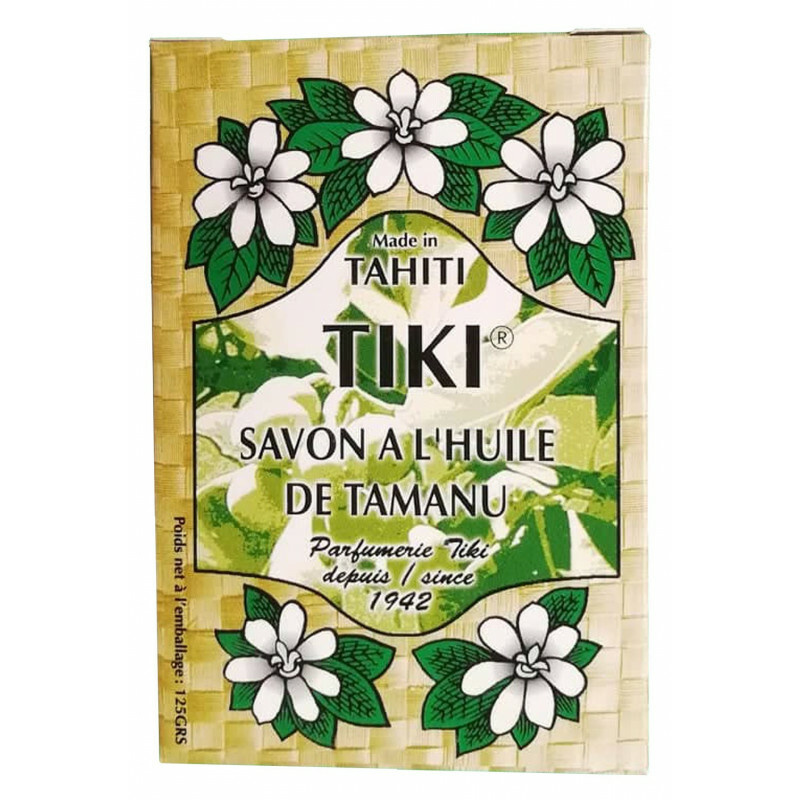 Sapone Monoi di Tahiti e Olio di Tamanu - Tiki