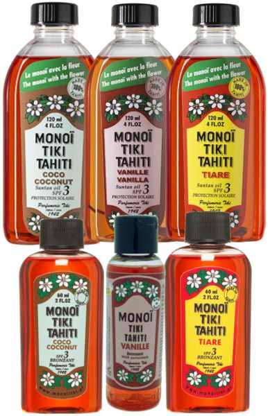 Sun tan Monoi oil