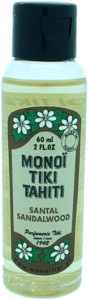 Monoi Tahiti Sandelholz der Maquises Inseln - 60 ml - Tiki