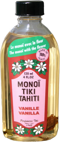 Monoi Tahiti Vanille mit Tiareblume - 120 ml