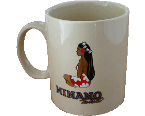 Hinano Tahiti Mug - Beige