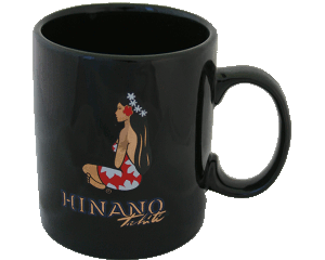 Tazza Hinano Tahiti - Nero