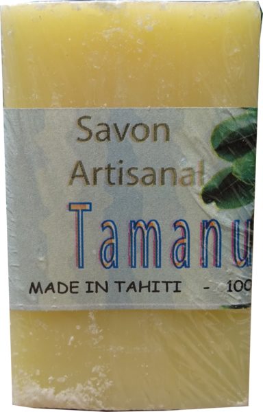 Handgemachte Seife Tamanuöl aus Tahiti