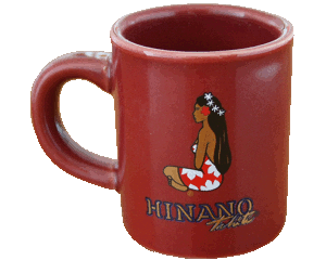 Taza Hinano para café - Burdeos